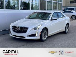 Used 2014 Cadillac CTS Sedan Luxury AWD + Blindspot Monitor + Driver Safety Package + Parking Sensors+Rain Sensing Wiper+Sunroof for sale in Calgary, AB