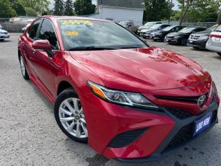 Used 2020 Toyota Camry SE, Leather, Heated Seats, Low Kms. for sale in St Catharines, ON