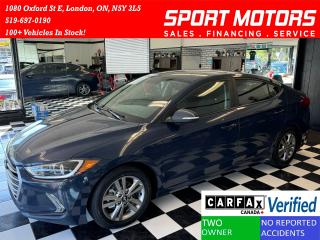 Used 2017 Hyundai Elantra GL+New Tires+Brakes+Apple Play+Camera+CLEAN CARFAX for sale in London, ON