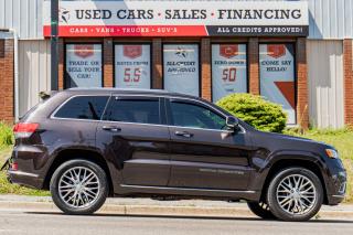 Used 2017 Jeep Grand Cherokee Summit | Leather | Pano Roof | Nav | Cam | 2x DVD for sale in Oshawa, ON
