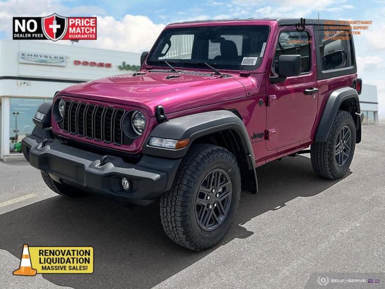 New 2024 Jeep Wrangler Sport S for sale in Saskatoon, SK