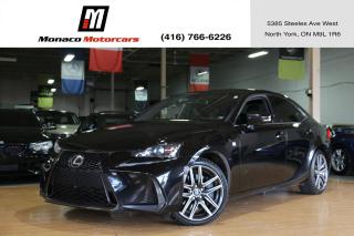 Used 2017 Lexus IS 300 AWD - F SPORT|SUNROOF|NAVI|CAMERA|BLINDSPOT for sale in North York, ON