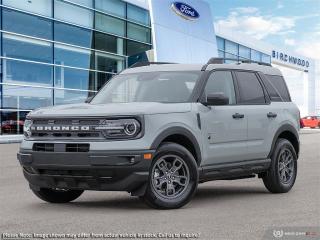 New 2024 Ford Bronco Sport Big Bend Factory Order - Arriving Soon - 4WD | Moonroof | Tow Package | Remote Start for sale in Winnipeg, MB