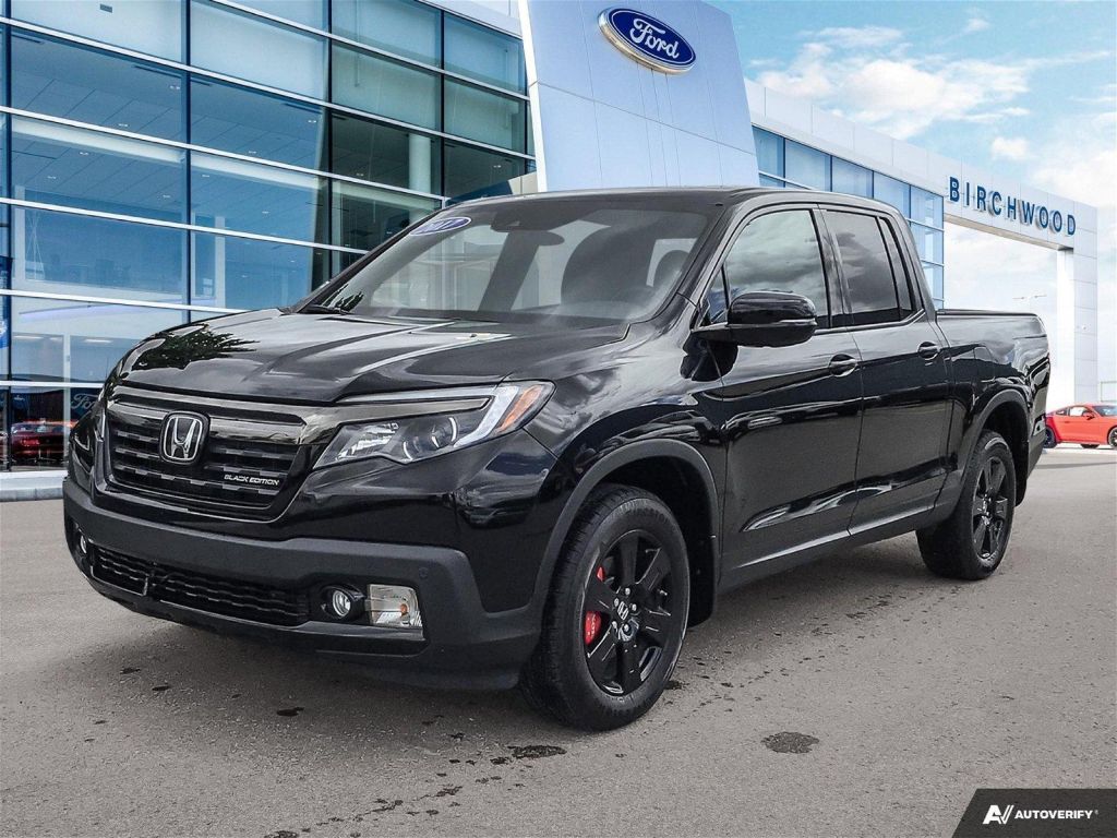 Used 2017 Honda Ridgeline Black Edition One Owner Low Kilometers Well Maintained ! for Sale in Winnipeg, Manitoba