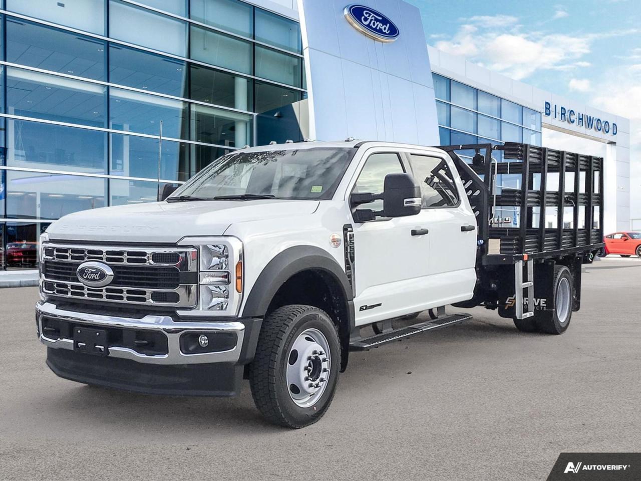 New 2024 Ford F-550 Super Duty DRW XLT 6.7L Power Stroke V8 Diesel | FlatDeck for sale in Winnipeg, MB