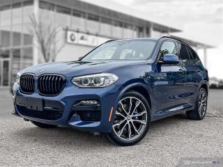 Used 2021 BMW X3 xDrive30i M Sport Edition | M Sport Package | Clean CARFAX for sale in Winnipeg, MB