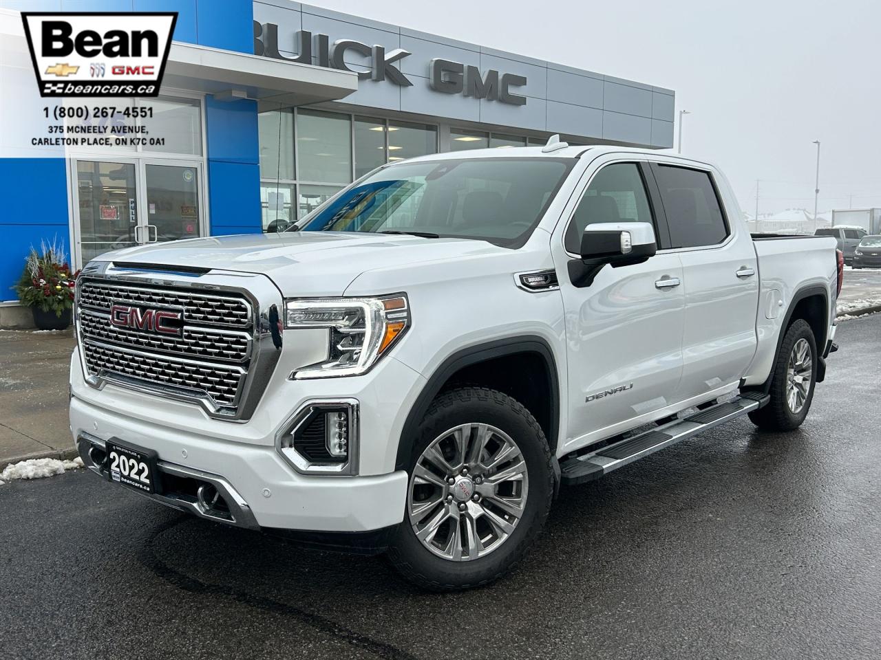 Used 2022 GMC Sierra 1500 Limited Denali 3.0L DURAMAX WITH REMOTE START/ENTRY, HEATED SEATS, HEATED STEERING WHEEL, VENTILATED SEATS, SUNROOF, HD REAR VISION CAMERA for sale in Carleton Place, ON