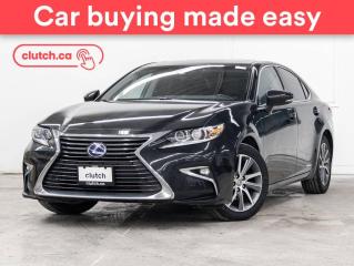 Used 2017 Lexus ES 300 h Hybrid w/ Rearview Cam, Bluetooth, Nav for sale in Toronto, ON