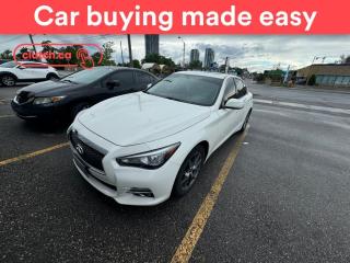 Used 2017 Infiniti Q50 2.0t AWD w/ Heated Front Seats, Power Front Seats, Heated Steering Wheel for sale in Toronto, ON