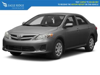 Used 2012 Toyota Corolla Brake assist, Occupant sensing airbag, Power steering, Traction control for sale in Coquitlam, BC