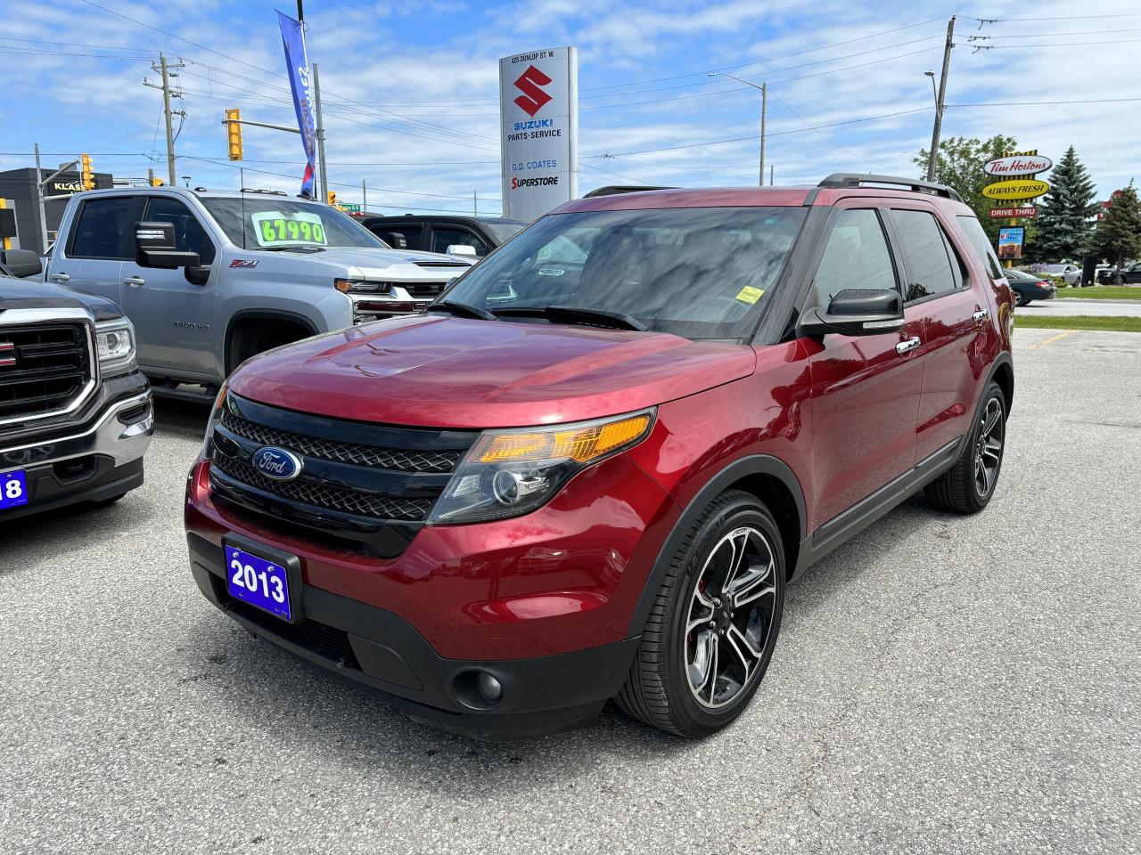 Used 2013 Ford Explorer Sport 4x4 ~Heated Seats ~Bluetooth ~Navi ~Alloys for sale in Barrie, ON