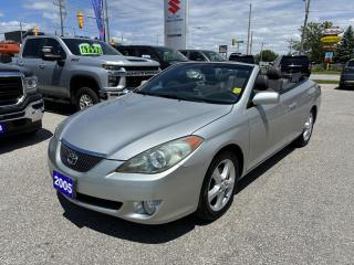 Used 2005 Toyota Solara SLE Convertible ~Leather ~Power Seats ~Alloys for sale in Barrie, ON