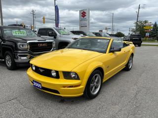 Used 2005 Ford Mustang GT Convertible ~4.6L V8 ~5-Speed Manual ~Leather for sale in Barrie, ON