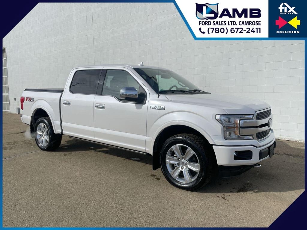 Used 2019 Ford F-150 PLATINUM for Sale in Camrose, Alberta