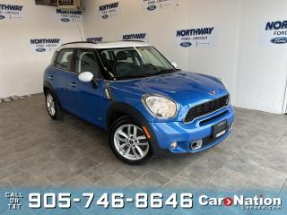 Used 2011 MINI Cooper Countryman S |AWD | LEATHER | SUNROOF | 6 SPEED M/T |REAR CAM for sale in Brantford, ON