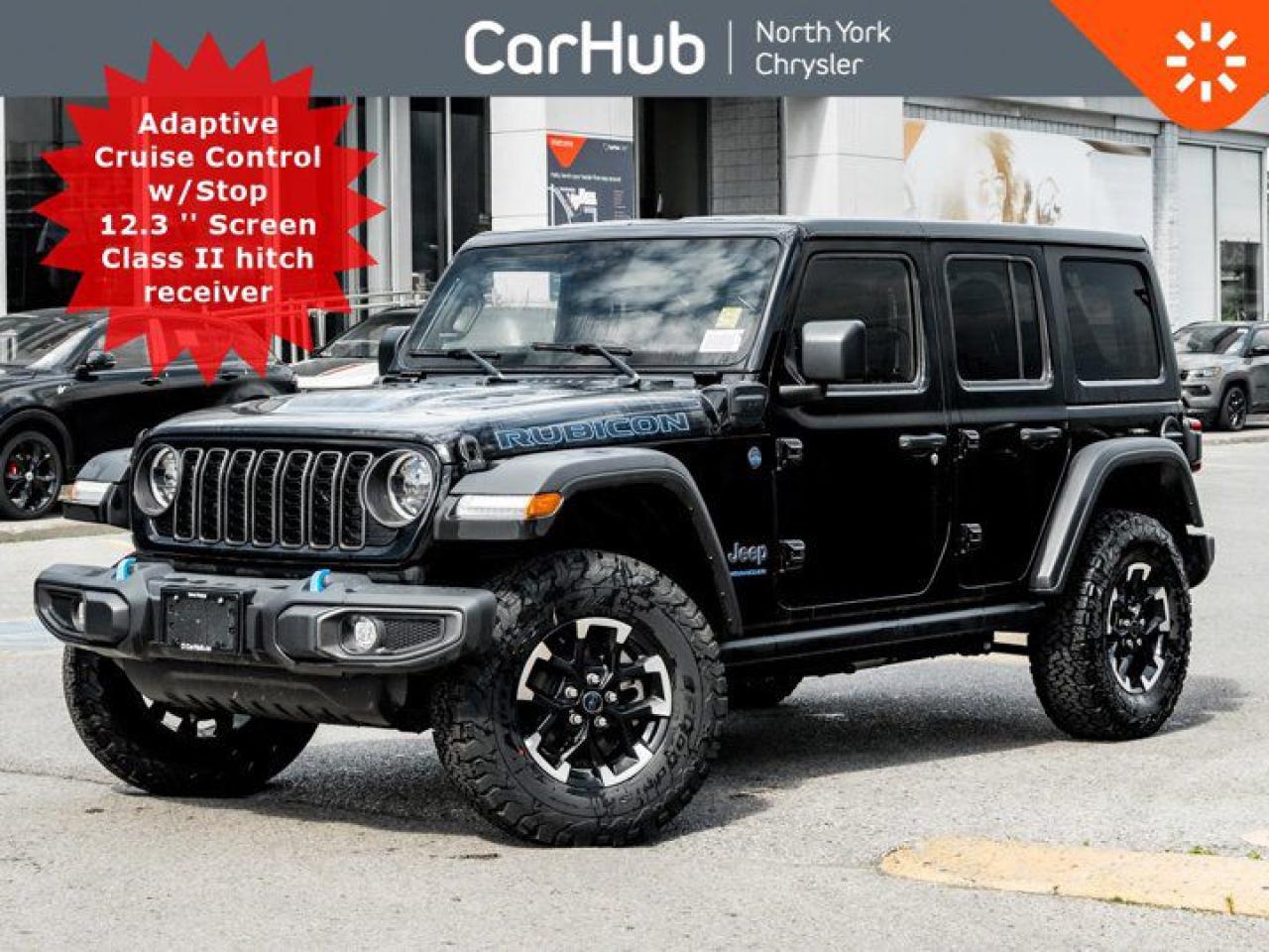 New 2024 Jeep Wrangler 4xe Rubicon LEDs Safety & Convenience Grps 12.3'' Display for sale in Thornhill, ON