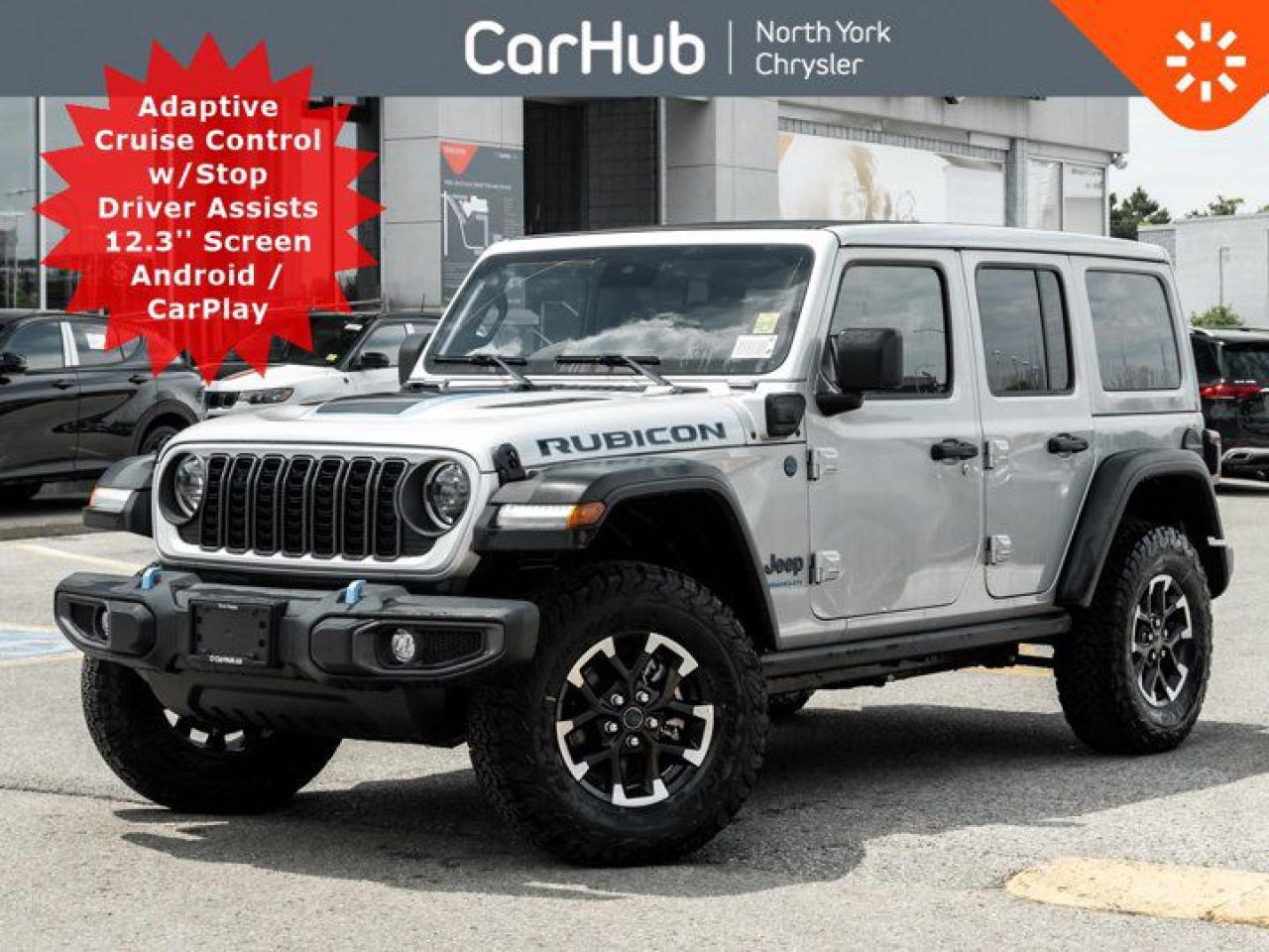 New 2024 Jeep Wrangler 4xe Rubicon Sky Roof Safety Grp Convenience Grp for sale in Thornhill, ON