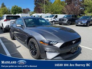 Used 2023 Ford Mustang EcoBoost LOCAL BC 1-OWNER, NO ACCIDENTS, AUTO, REAR CAMERA for sale in Surrey, BC