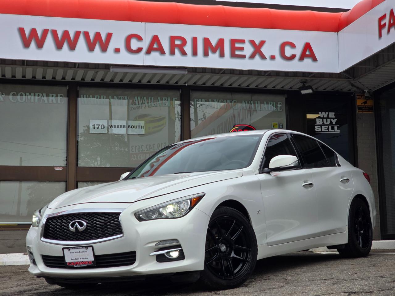 Used 2014 Infiniti Q50 Premium NAVI | BOSE | LEATHER | SUNROOF | HEATED SEATS for sale in Waterloo, ON