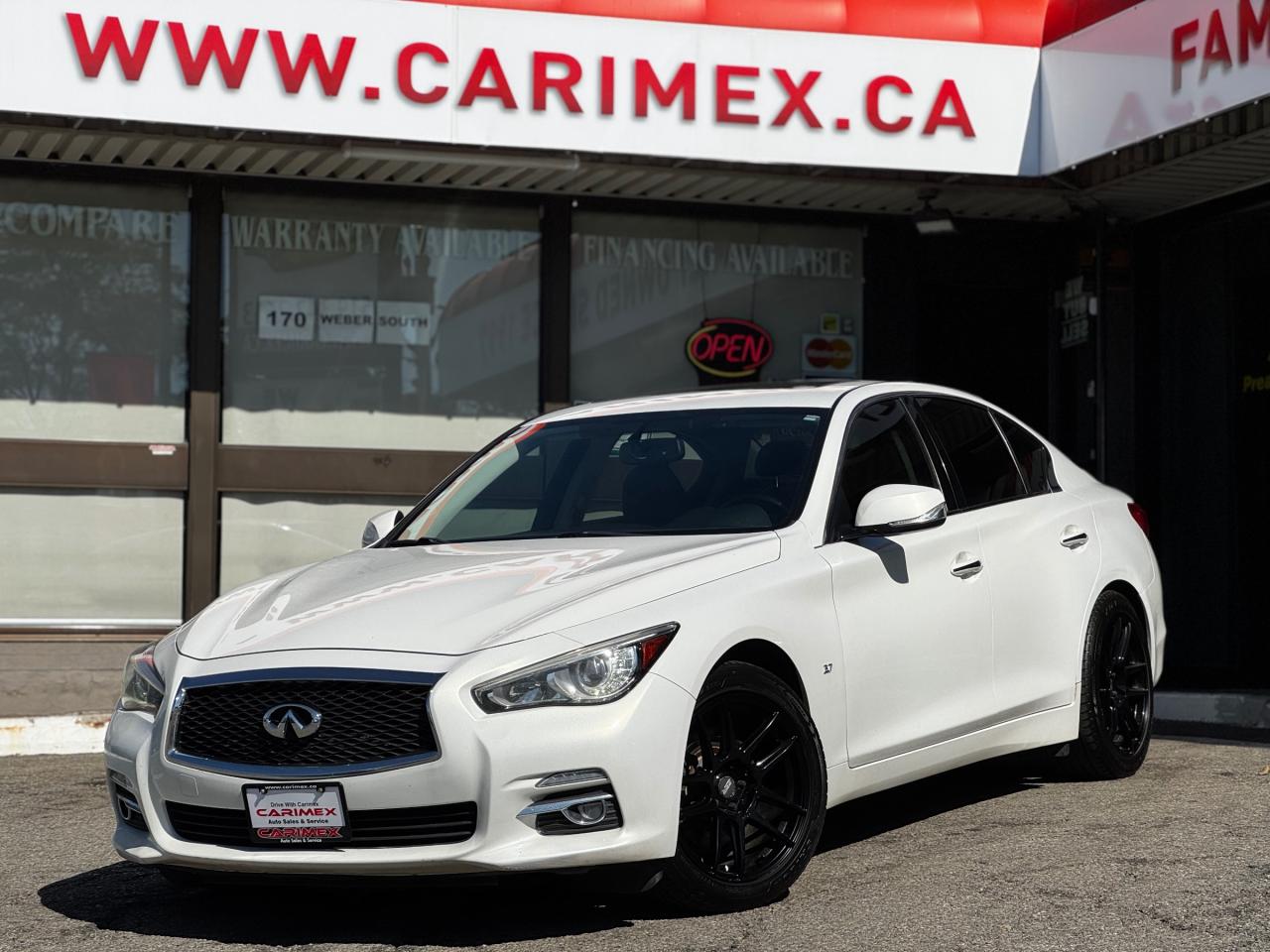 Used 2014 Infiniti Q50 Premium NAVI | BOSE | LEATHER | SUNROOF | HEATED SEATS for sale in Waterloo, ON