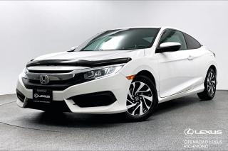 Used 2017 Honda Civic Coupe LX MT for sale in Richmond, BC