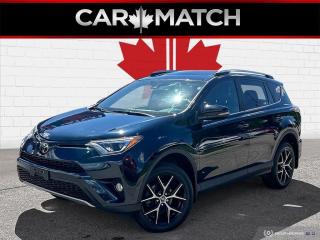 Used 2018 Toyota RAV4 SE / LEATHER / ROOF / AWD / NO ACCIDENTS for sale in Cambridge, ON