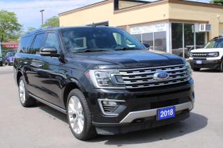 Used 2018 Ford Expedition LIMITED MAX 4X4 for sale in Brampton, ON