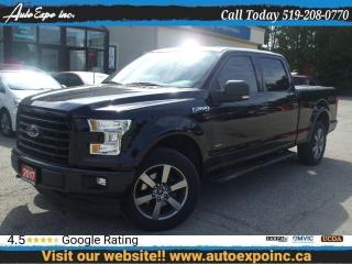 Used 2017 Ford F-150 XLT 4WD SuperCrew,Certified,GPS,Bluetooth,Tinted for sale in Kitchener, ON