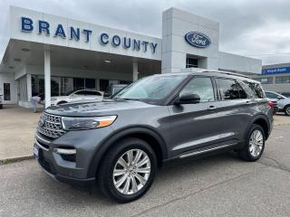 Used 2021 Ford Explorer Limited 4WD for sale in Brantford, ON