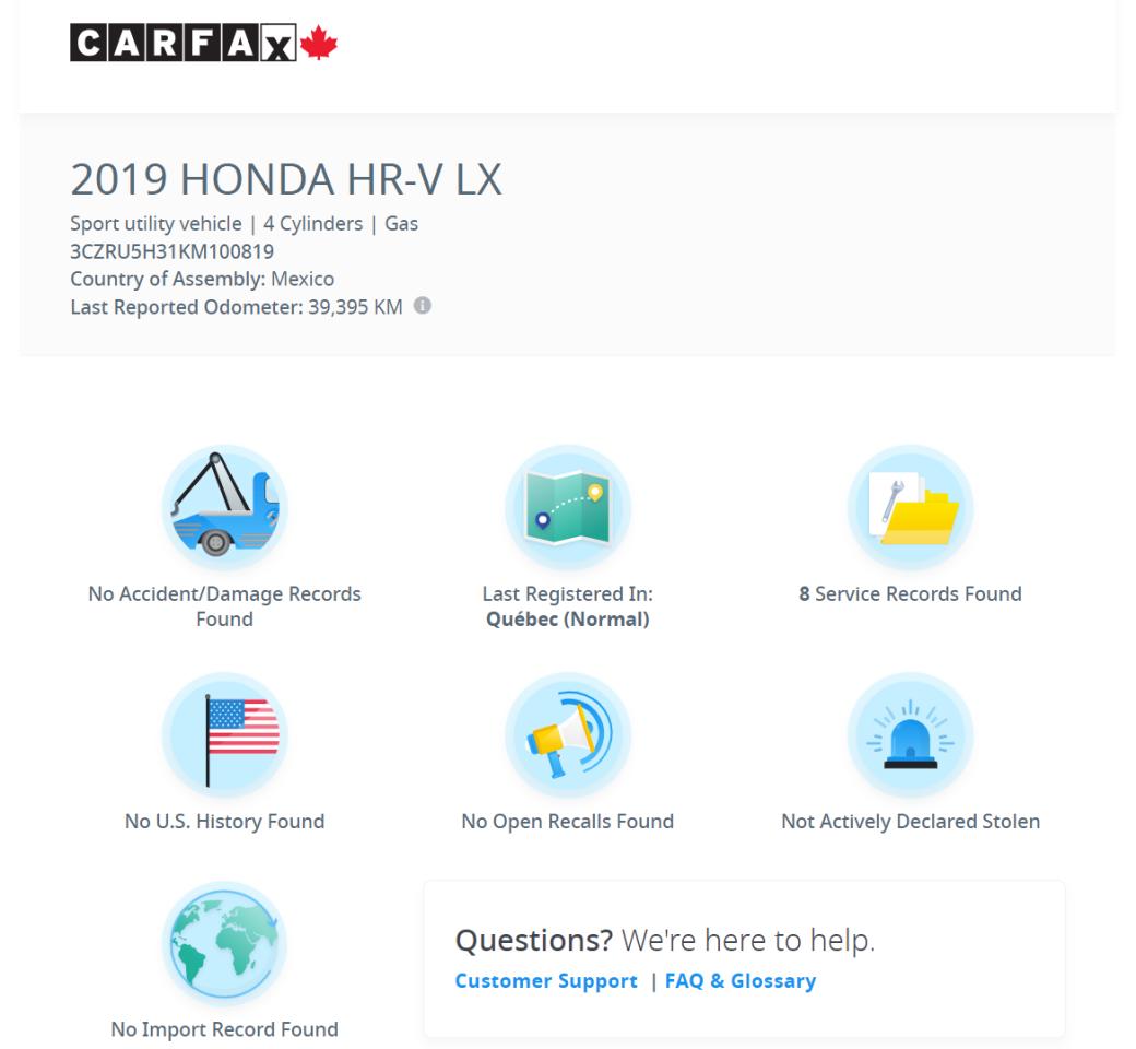 2019 Honda HR-V LX+New Brakes+Adaptive Cruise+LaneKeep+CleanCarfax - Photo #3