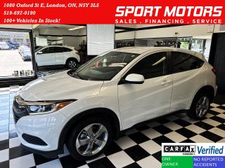 Used 2019 Honda HR-V LX+New Brakes+Adaptive Cruise+LaneKeep+CleanCarfax for sale in London, ON