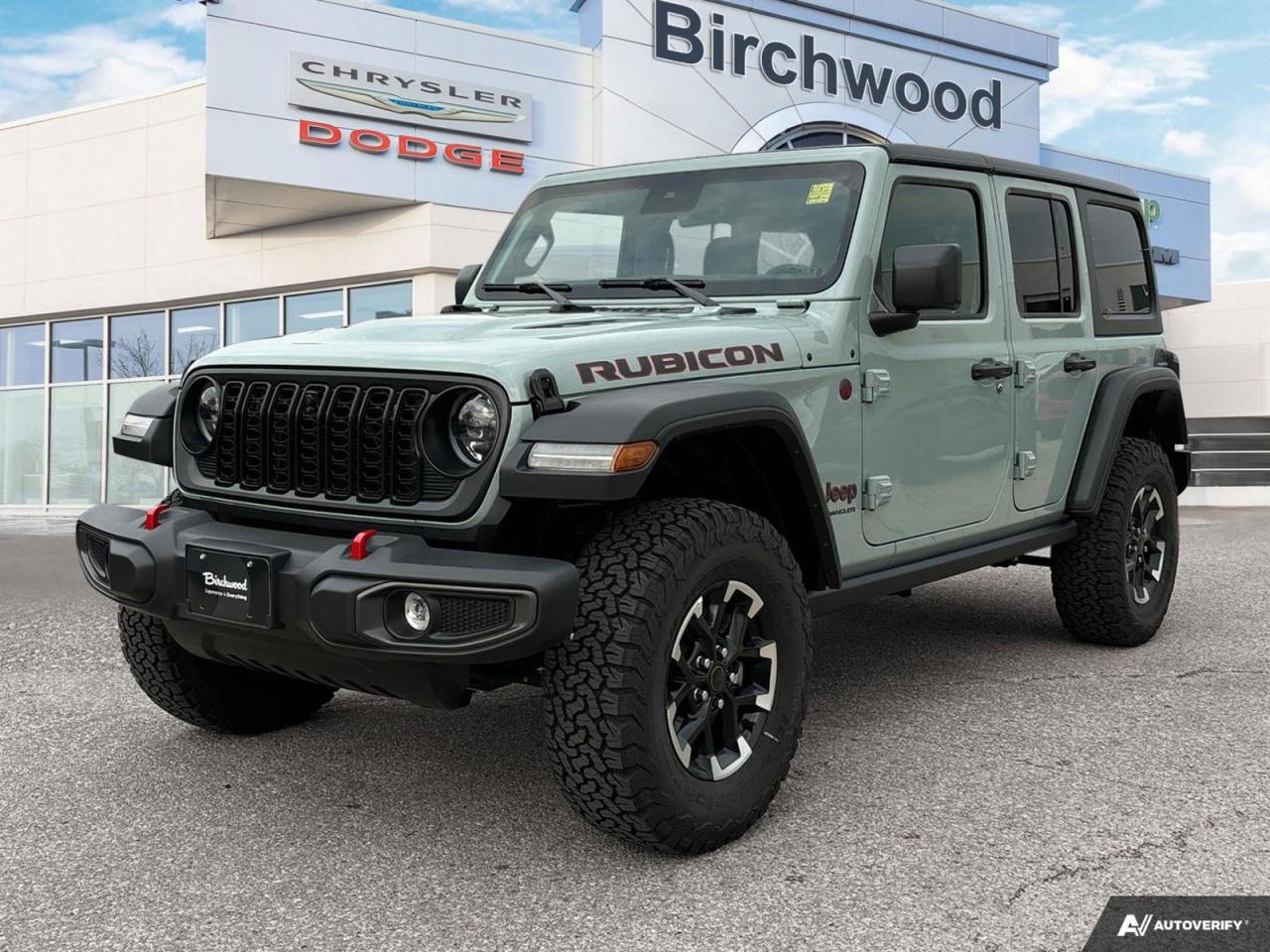 New 2024 Jeep Wrangler Rubicon Black Freedom Top 3–piece modular hardtop for sale in Winnipeg, MB