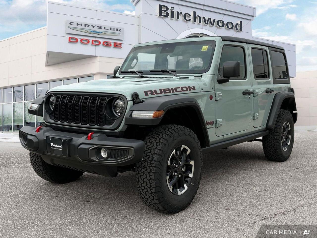 New 2024 Jeep Wrangler Rubicon Black Freedom Top 3–piece modular hardtop for sale in Winnipeg, MB