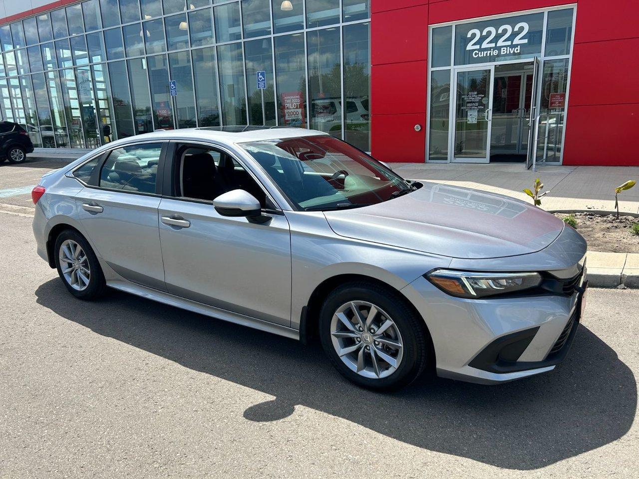 Used 2022 Honda Civic Sedan EX|Local|LowKm|Rmt.Start|Certified for sale in Brandon, MB