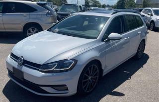 Used 2018 Volkswagen Golf Sportwagen TSI S AWD 4MOTION-6 SPEED MANUAL-PANOROOF-LEATHER-CERTIFIED for sale in Toronto, ON