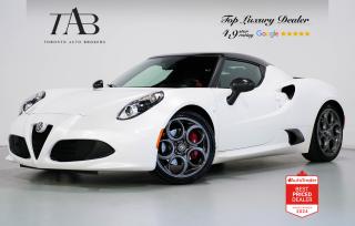 Used 2017 Alfa Romeo 4C Coupe CARBON FIBER | AKRAPOVIC EXHAUST | ALPINE for sale in Vaughan, ON