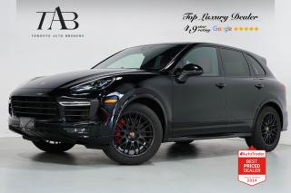 Used 2018 Porsche Cayenne GTS | PREMIUM PLUS PKG| RED LEATHER | 20 IN WHEELS for sale in Vaughan, ON