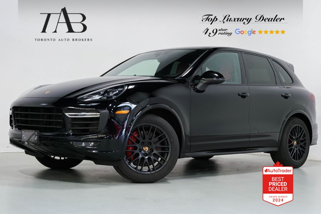 Used 2018 Porsche Cayenne GTS PREMIUM PLUS PKG RED LEATHER 20 IN WHEELS for Sale in Vaughan, Ontario