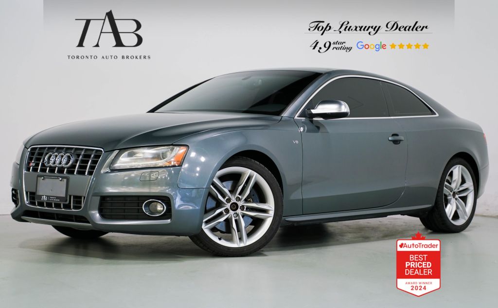 Used 2012 Audi S5 COUPE V8 6-SPEED 19 IN WHEELS for Sale in Vaughan, Ontario