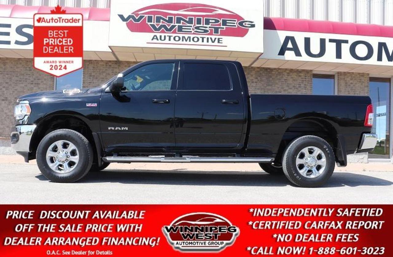 Used 2021 RAM 2500 BIG HORN PREMIUM EDITION, LOADED, SHARP AS NEW!! for sale in Headingley, MB