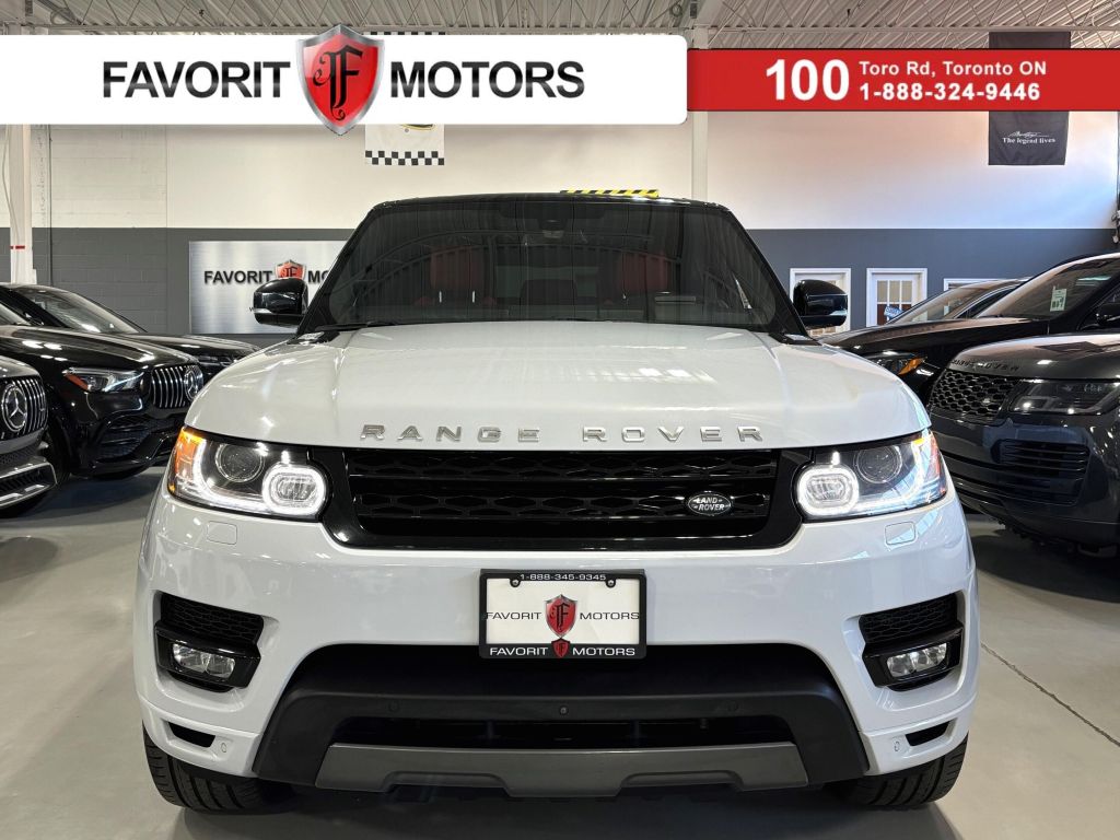 Used 2016 Land Rover Range Rover Sport DynamicV8SUPERCHARGEDAWDREDSEATSNAVMERIDIAN+ for Sale in North York, Ontario