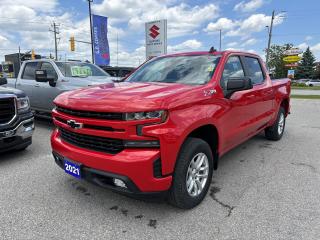 Used 2021 Chevrolet Silverado 1500 4x4 Crew Cab RST ~Bluetooth ~Backup Cam ~CarPlay for sale in Barrie, ON