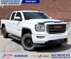 Used 2018 GMC Sierra 1500 4WD Double Cab 143.5 | BACKUP CAMERA | BLUETOOTH for sale in Orillia, ON