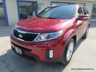 Used 2015 Kia Sorento ALL-WHEEL DRIVE EX-VERSION 5 PASSENGER 3.3L - V6.. ACTIVE-ECO-PACKAGE.. PANORAMIC SUNROOF.. LEATHER.. HEATED SEATS & WHEEL.. BACK-UP CAMERA.. for sale in Bradford, ON