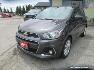 Used 2016 Chevrolet Spark GREAT VALUE LT-1-EDITION 5 PASSENGER 1.4L - ECO-TEC.. POWER SUNROOF.. CD/AUX/USB INPUT.. BLUETOOTH SYSTEM.. BACK-UP CAMERA.. KEYLESS ENTRY.. for sale in Bradford, ON