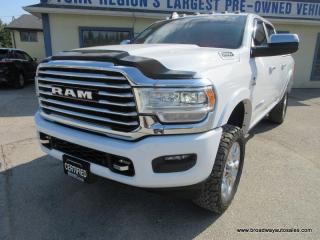 Used 2020 RAM 2500 3/4 TON LONG-HORN-MODEL 5 PASSENGER 6.7L - CUMMINS.. 4X4.. CREW-CAB.. 6.6-BOX.. NAVIGATION.. SUNROOF.. LEATHER.. HEATED/AC SEATS.. POWER PEDALS.. for sale in Bradford, ON