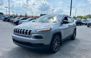 Used 2016 Jeep Cherokee Sport  Heated Steering + Seats, Bluetooth, New Tires + Brakes, Alloy Wheels, and more! for sale in Guelph, ON