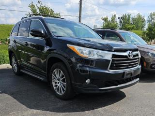 Used 2015 Toyota Highlander XLE AWD V6 - LEATHER! NAV! BACK-UP CAM! SUNROOF! 8 PASS! for sale in Kitchener, ON