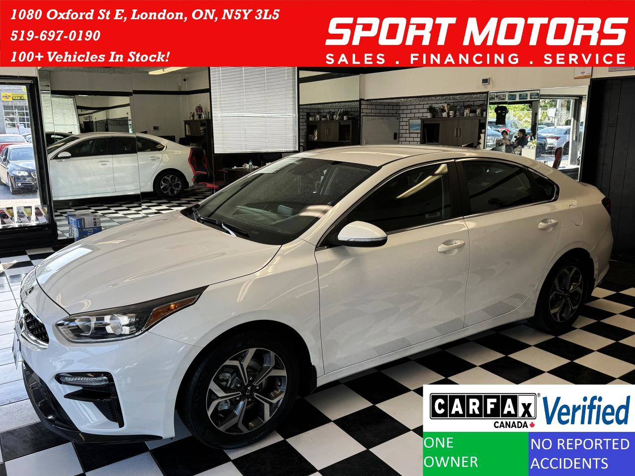 2020 Kia Forte EX+Camera+LaneKeep+New Brakes+CLEAN CARFAX