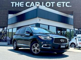 Used 2020 Infiniti QX60 ESSENTIAL 3RD ROW, HEATED LEATHER SEATS, MOONROOF, SIRIUS XM, NAV, BACK UP CAM, REMOTE START!! for sale in Sudbury, ON